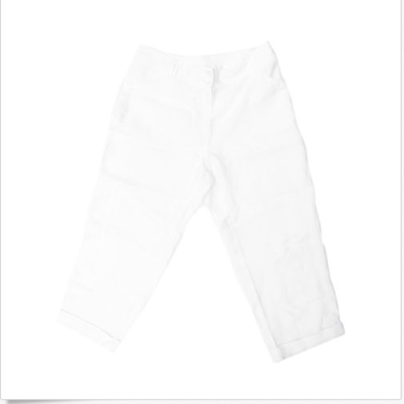 Chico's Pants - Chicos Womens Cropped Cargo Capri Pants E55